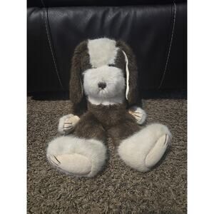 VTG Boyds Collection Dog Plush Brown And Tan Stuffed Animal JB Bean Series 16"